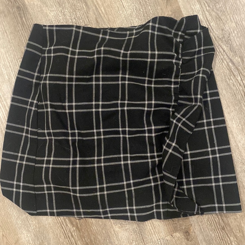 patterned abercrombie skirt